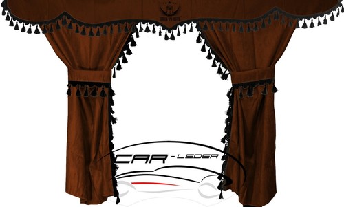 Tende per camion - marrone, nero