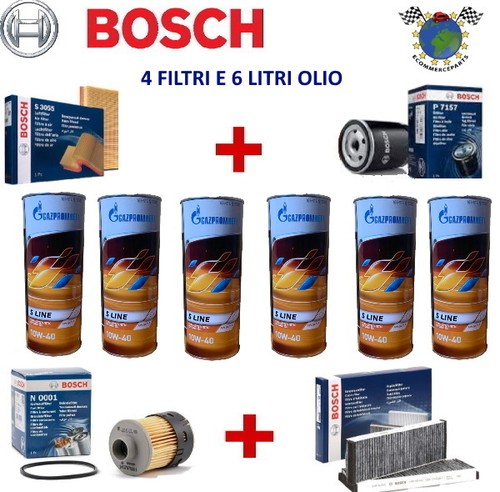 Kit filtri bosch 6 - 4, +