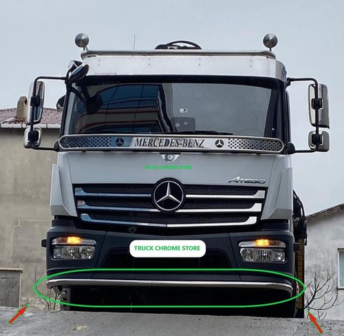 Barra paraurti atego cromata - atego,